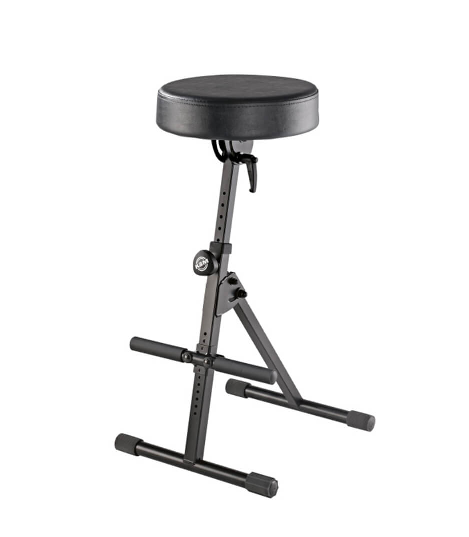 buy k&m 14060 000 55 stool black imitation leather