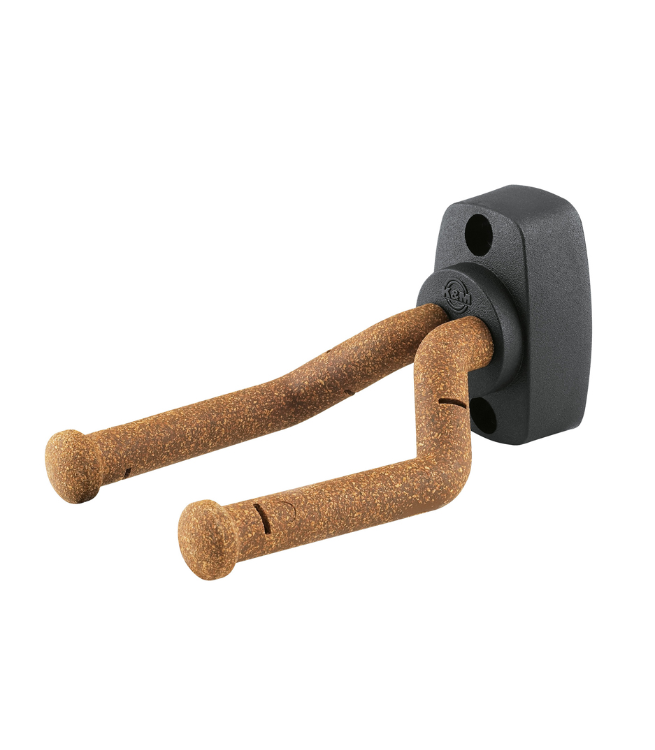 K&M - Guitar Holder Screw Mount Cork Colour