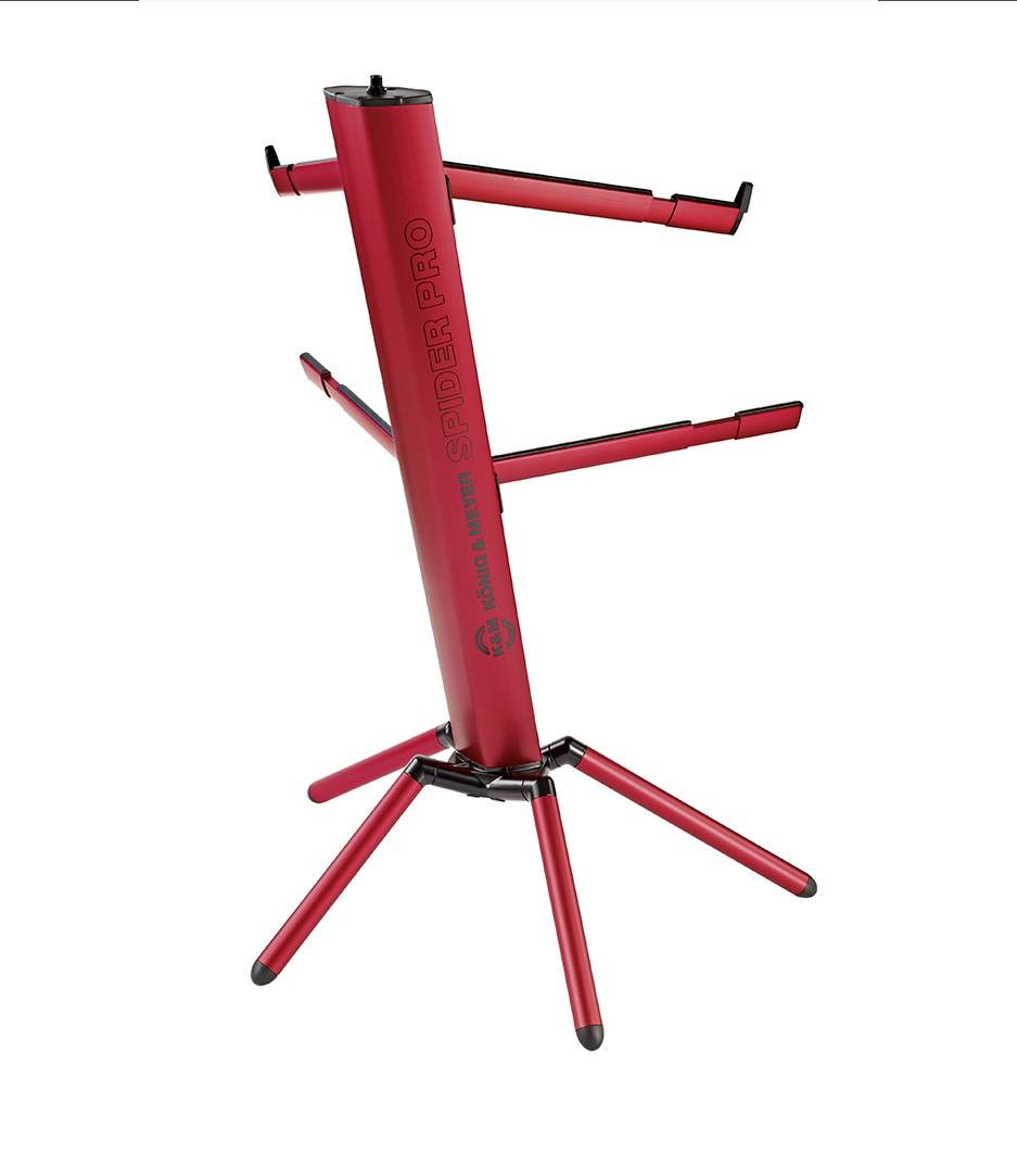 18860 000 36 Keyboard stand Spider Pro red - 18860-000-36 - Melody House Dubai, UAE