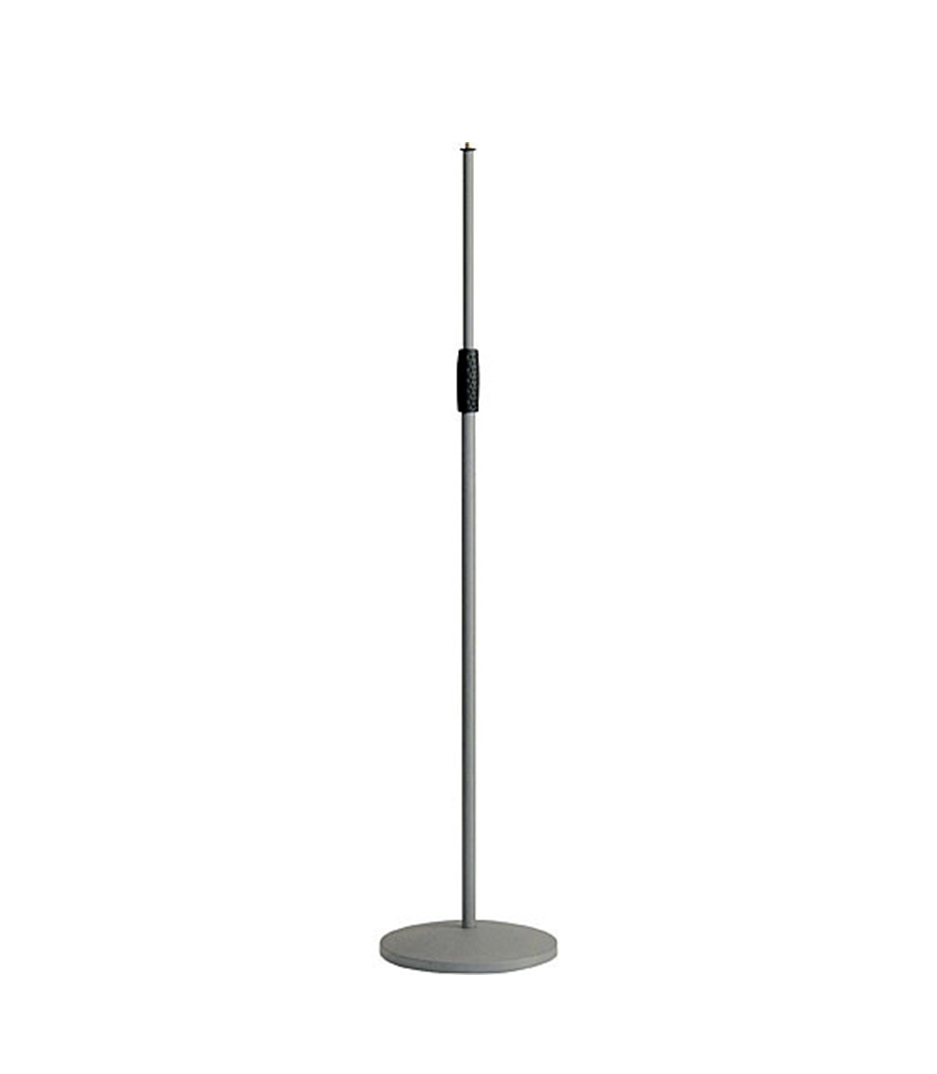 K&M - 26010 500 87 Round based Mic stand Gray