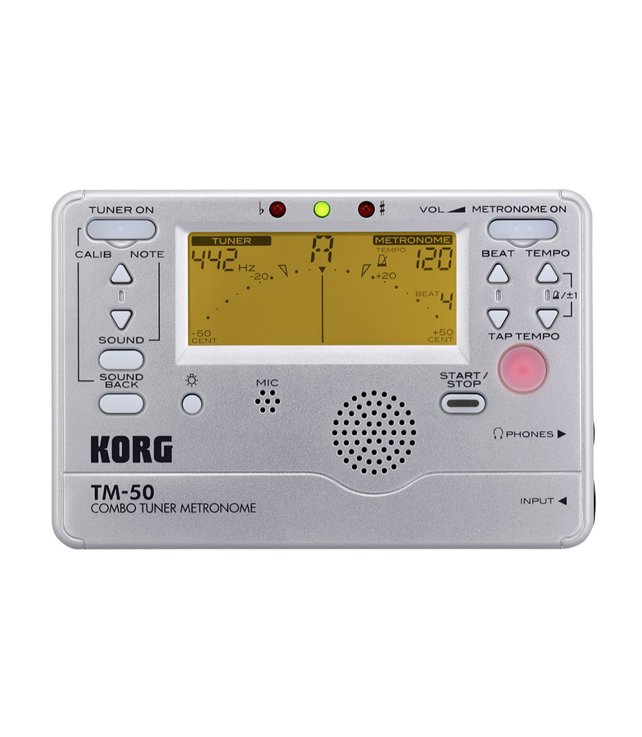 buy korg tm 50 combo tuner metronome
