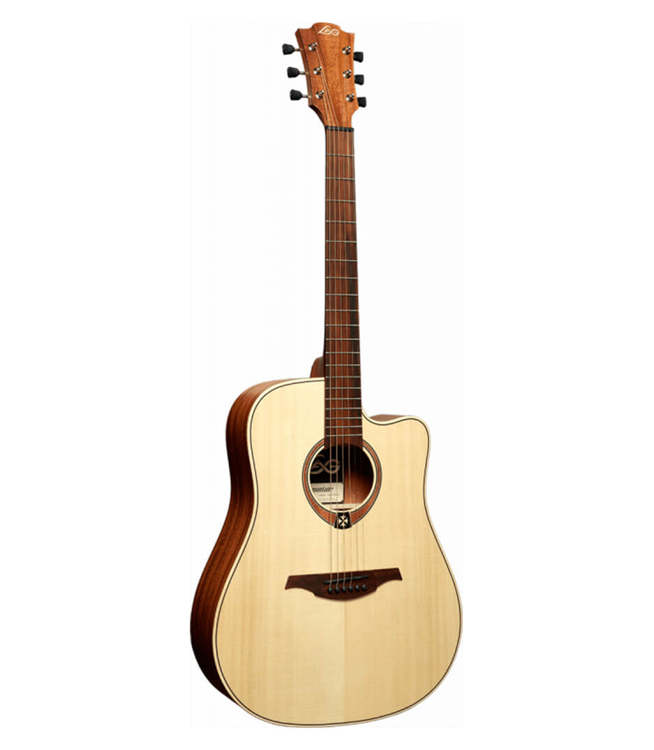 buy lagguitars t70dce nat