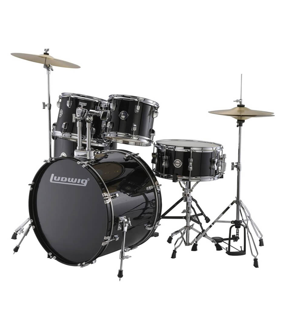 buy ludwig accent drive 5pc black sparkle