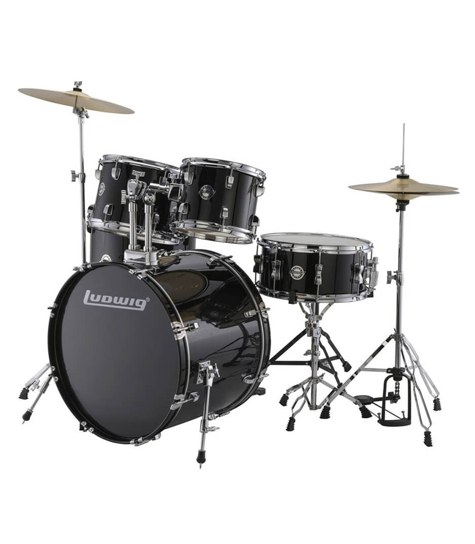 Ludwig - ACCENT DRIVE 5PC BLACK SPARKLE