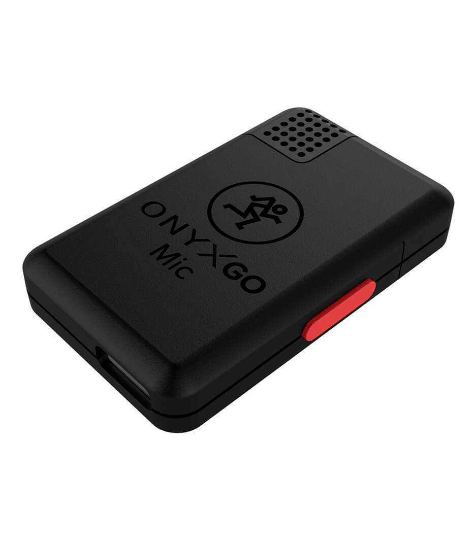 buy mackie onyxgo mic wireless clip on mic with companion app