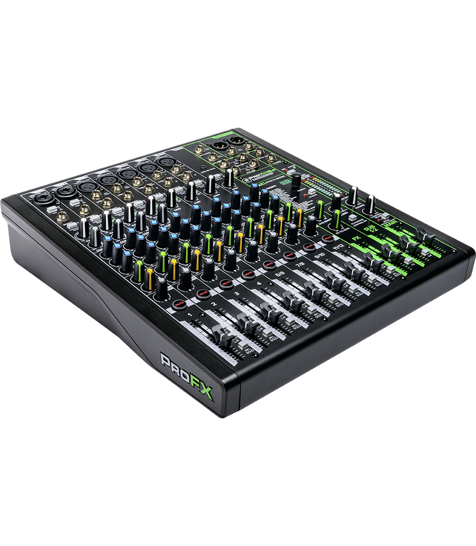 ProFX12v3 Professional 12 Channel Mixer w Effects - ProFX12v3 - Melody House Dubai, UAE