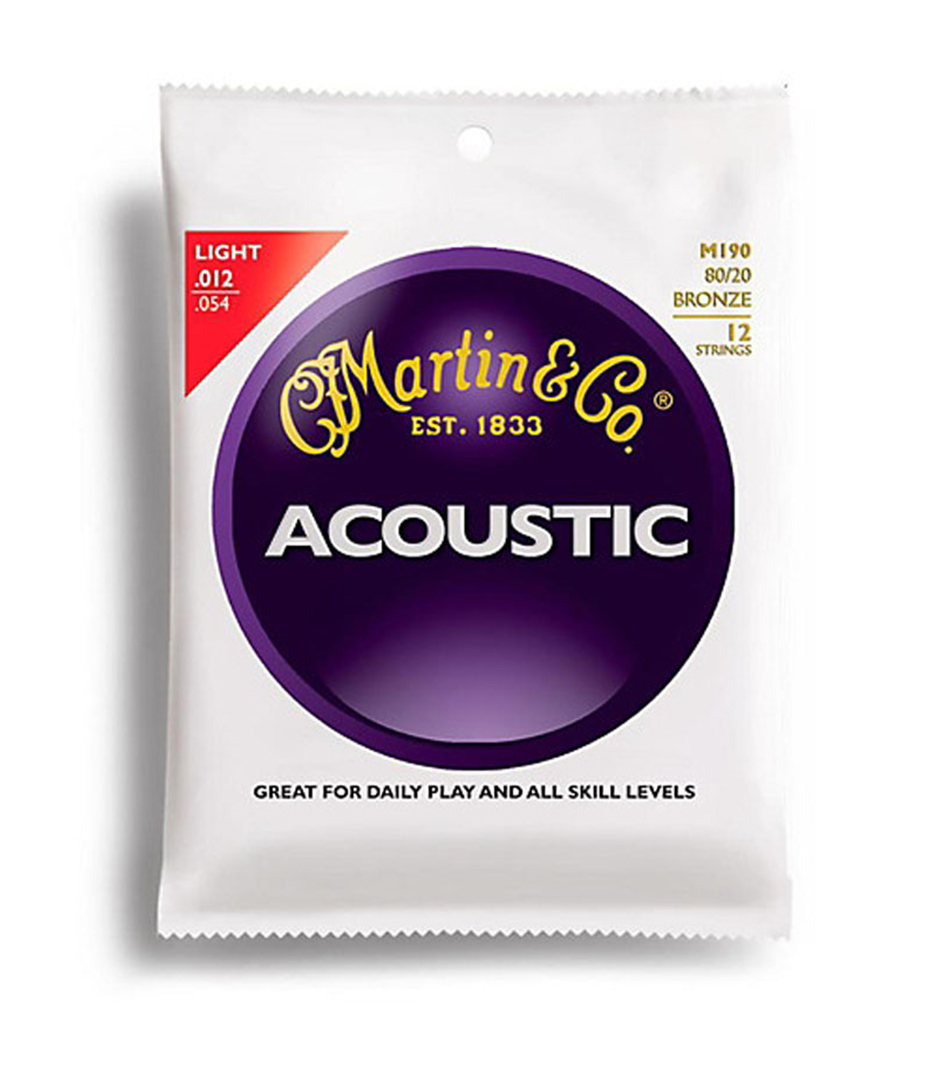 buy martin martin acoustic guitar strings 12 string light