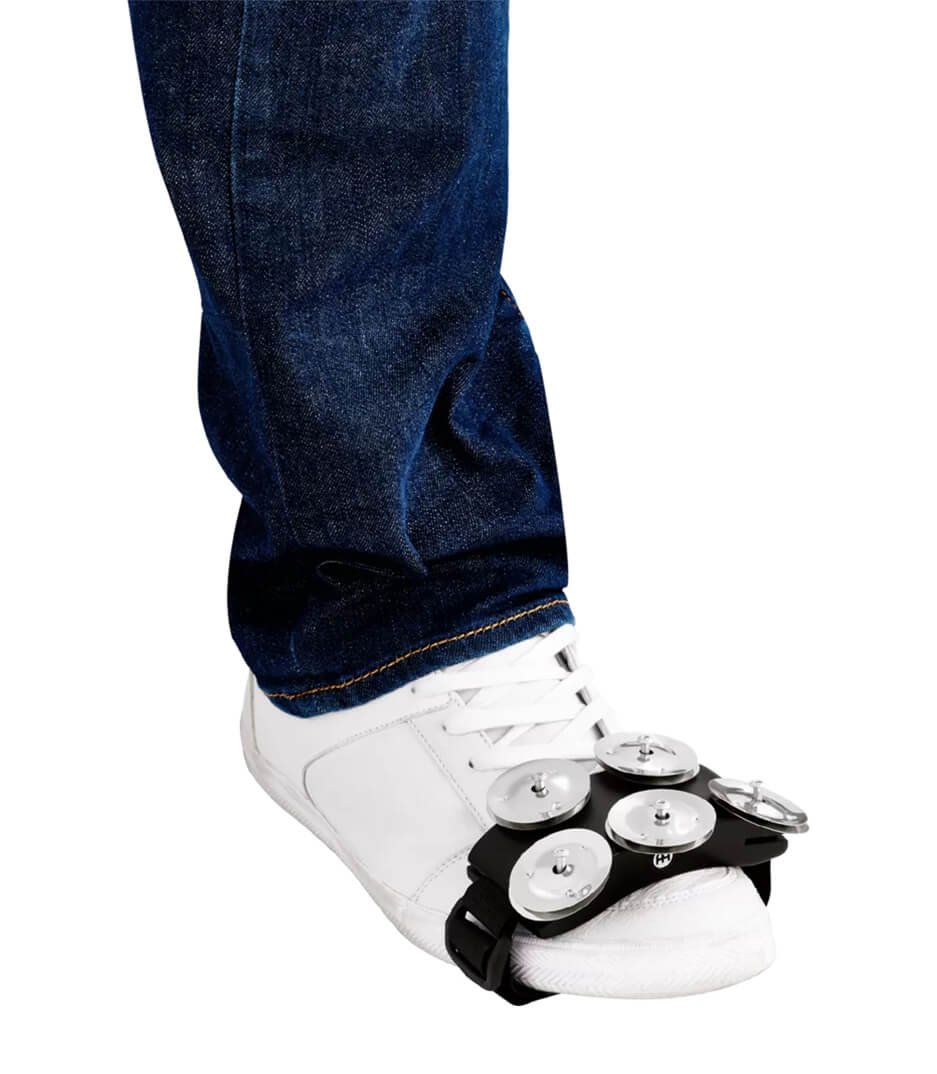 CFT5 BK Cajon Foot Tambourine - CFT5-BK - Melody House Dubai, UAE