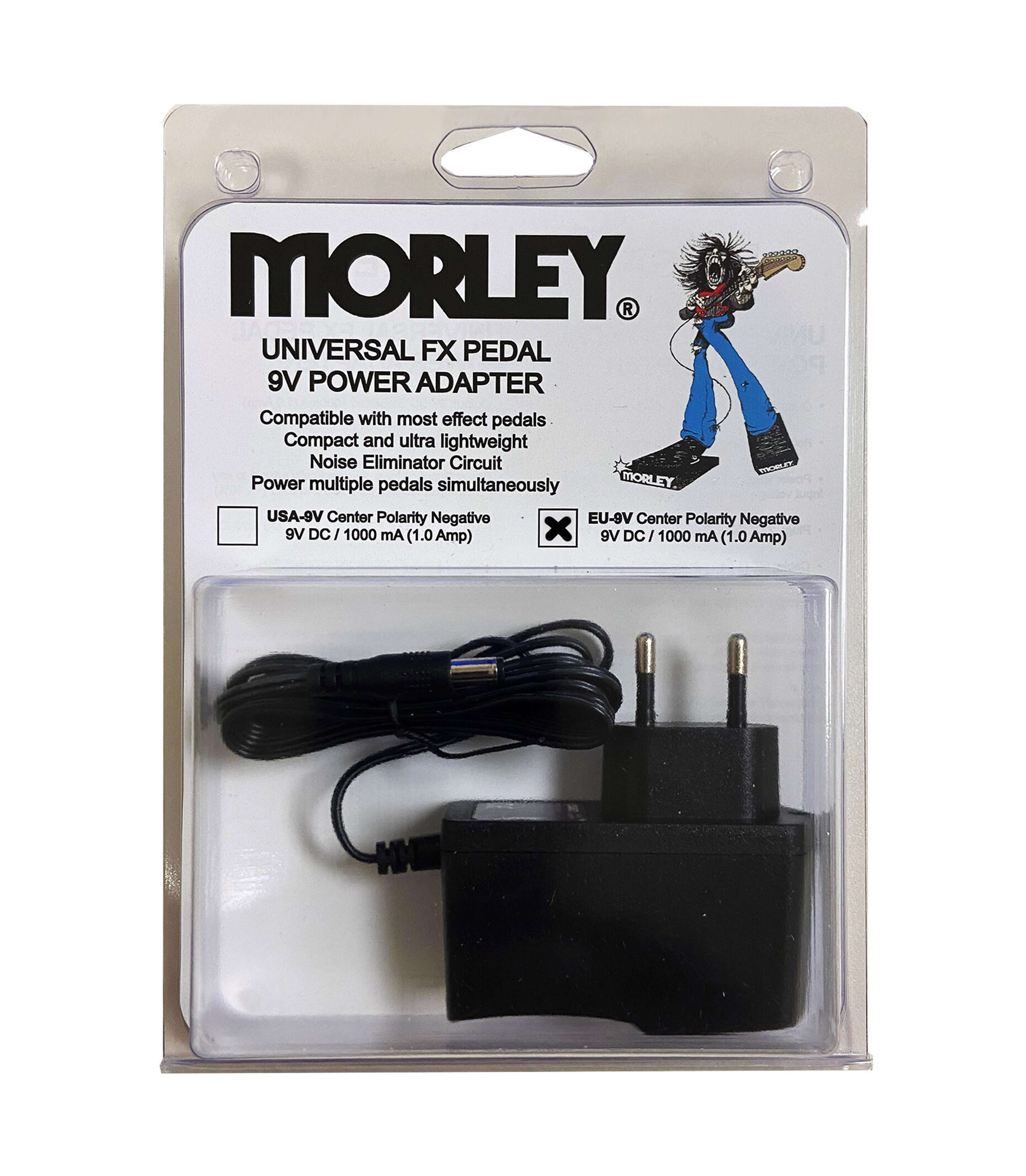 thumbnail image 2 of ABLEGRID 9V 1A DC Power Supply Adapter For Morley Effects Pedals – Charger PSU 2 of 2