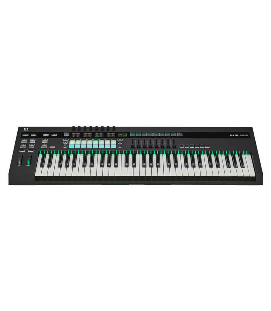 buy novation 61sl mkiii 61 key midi controller keyboard with 16