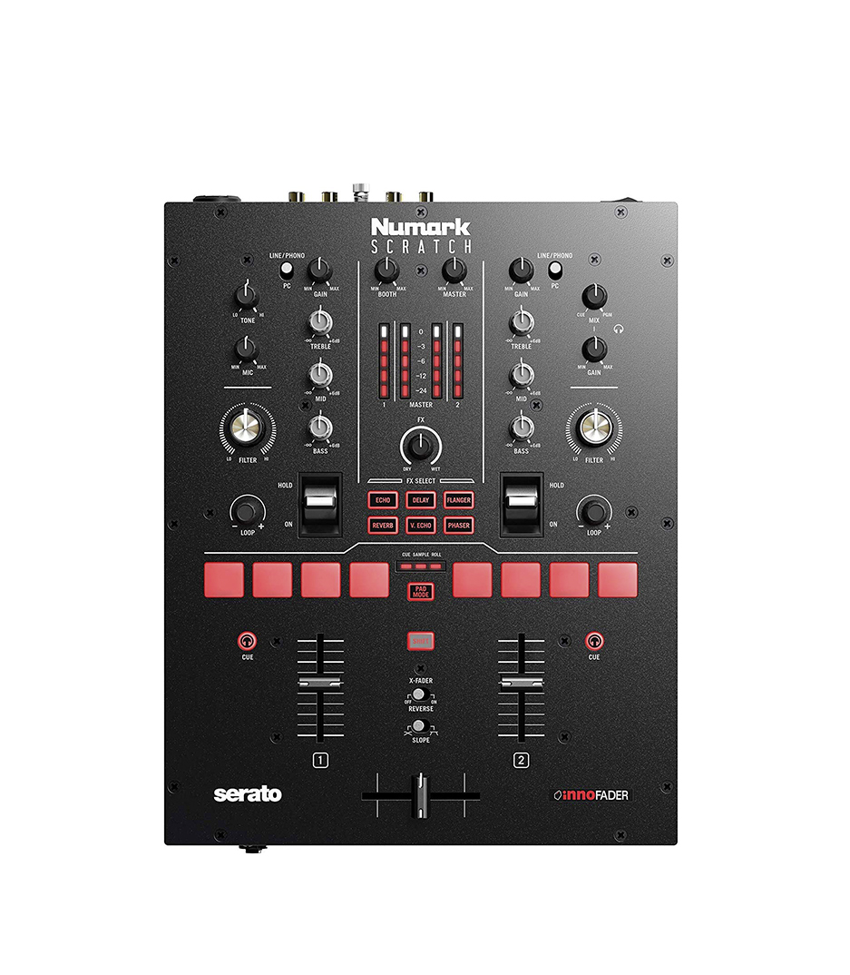 buy numark scratch serato 2 channel dvs ready mixer