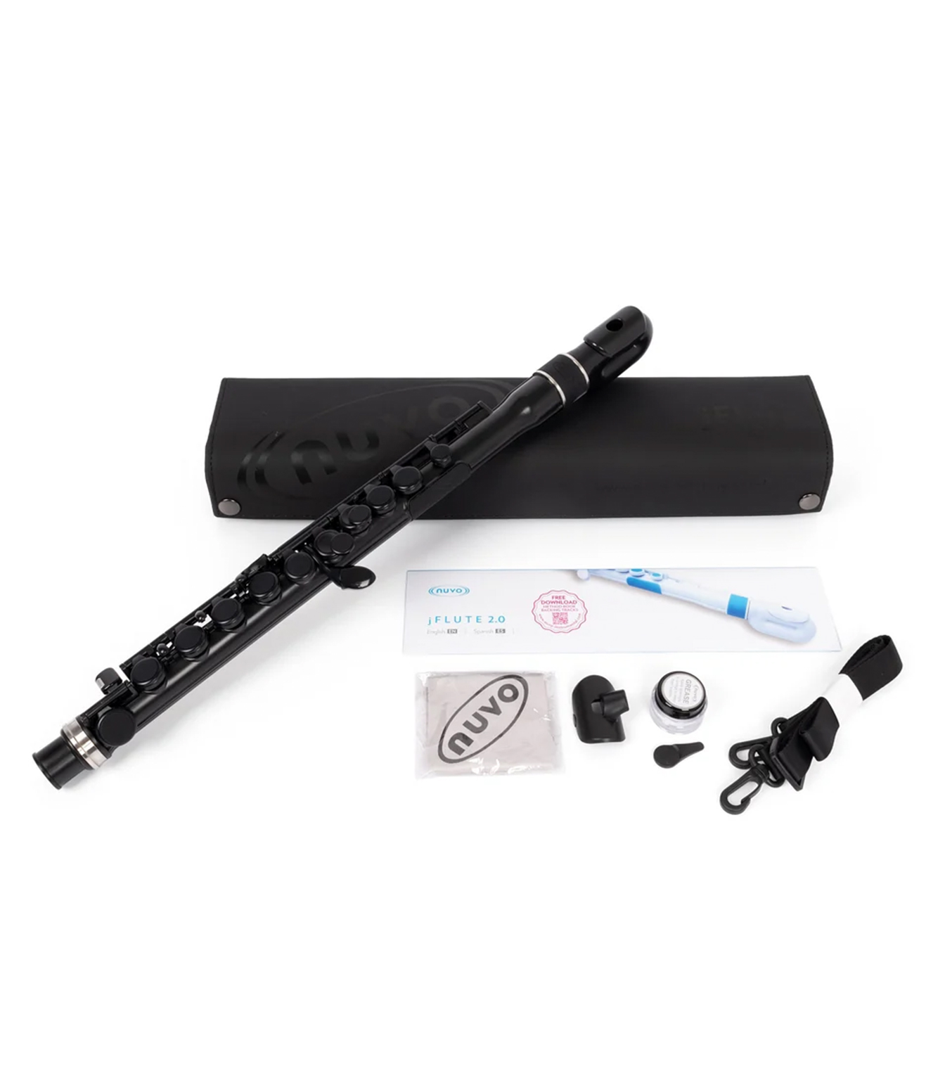 N220JFBK jFlute Black Black - N220JFBK - Melody House Dubai, UAE
