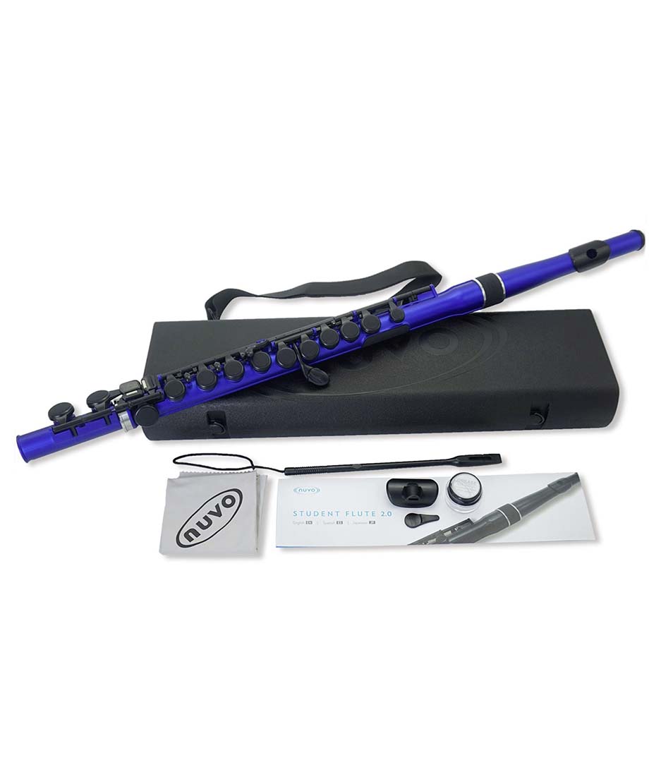 Nuvo - N235SFBB Student Flute Blue Black