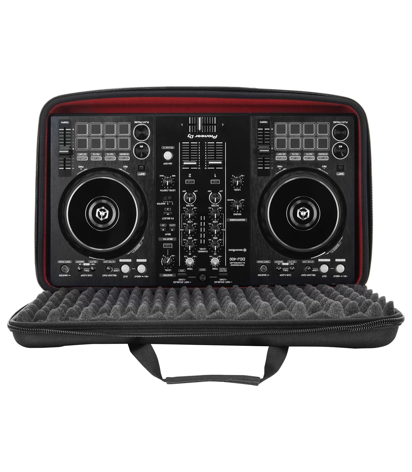 B2200003 Redline Series Pioneer DDJ 400 EVA Bag SM - B2200003 - Melody House Dubai, UAE