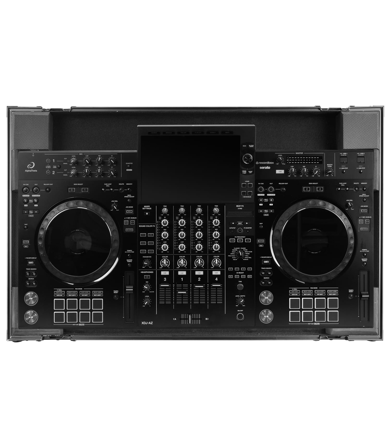 FZXDJAZWBL AlphaTheta XDJ AZ Black Label Flight Ca - FZXDJAZWBL - Melody House Dubai, UAE