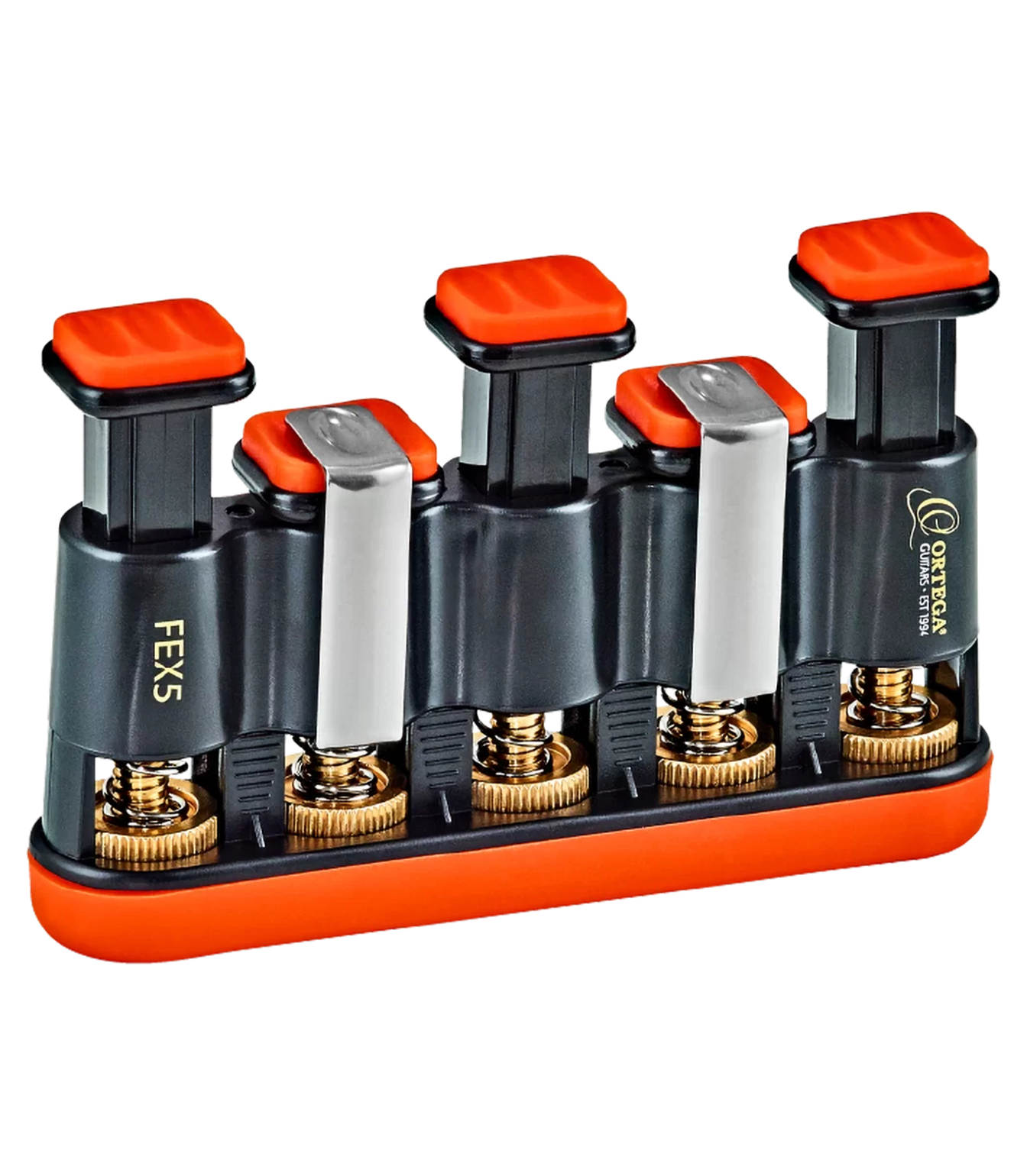 FEX5 Finger Trainer Adjustable 5 Pistons Orange Bl - FEX5 - Melody House Dubai, UAE