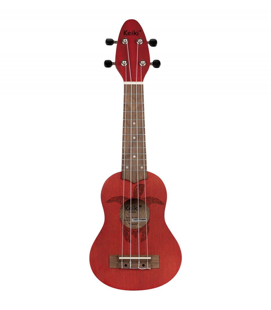 Ortega - K1 RD Keiki Soprano Ukulele Satin Red Finish