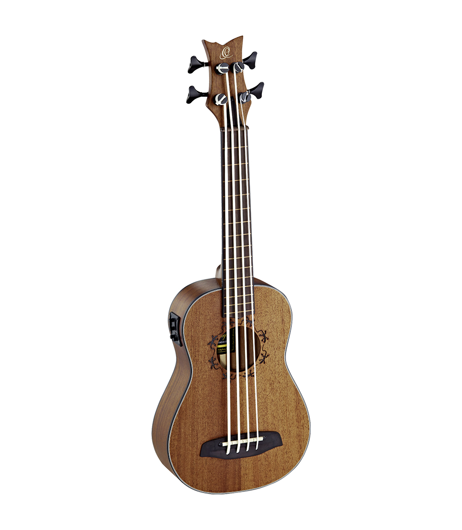 Ortega - LIZZY BSFL GB Fretless Bariton Ukebass Mahogany Ba