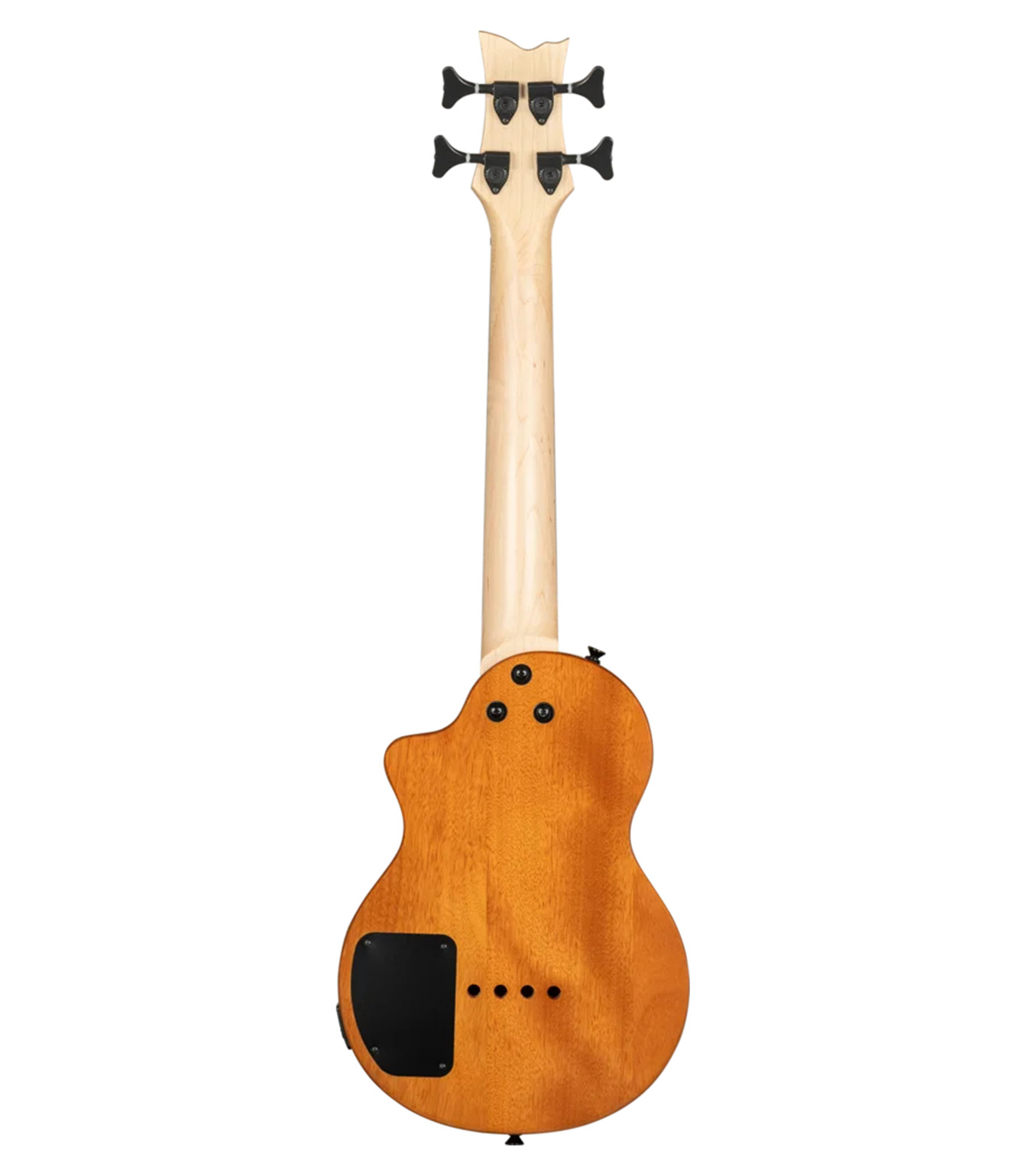 NEO BS TSB Solid Body Ukebass Ortega Mahogany Flam - NEO-BS-TSB - Melody House Dubai, UAE