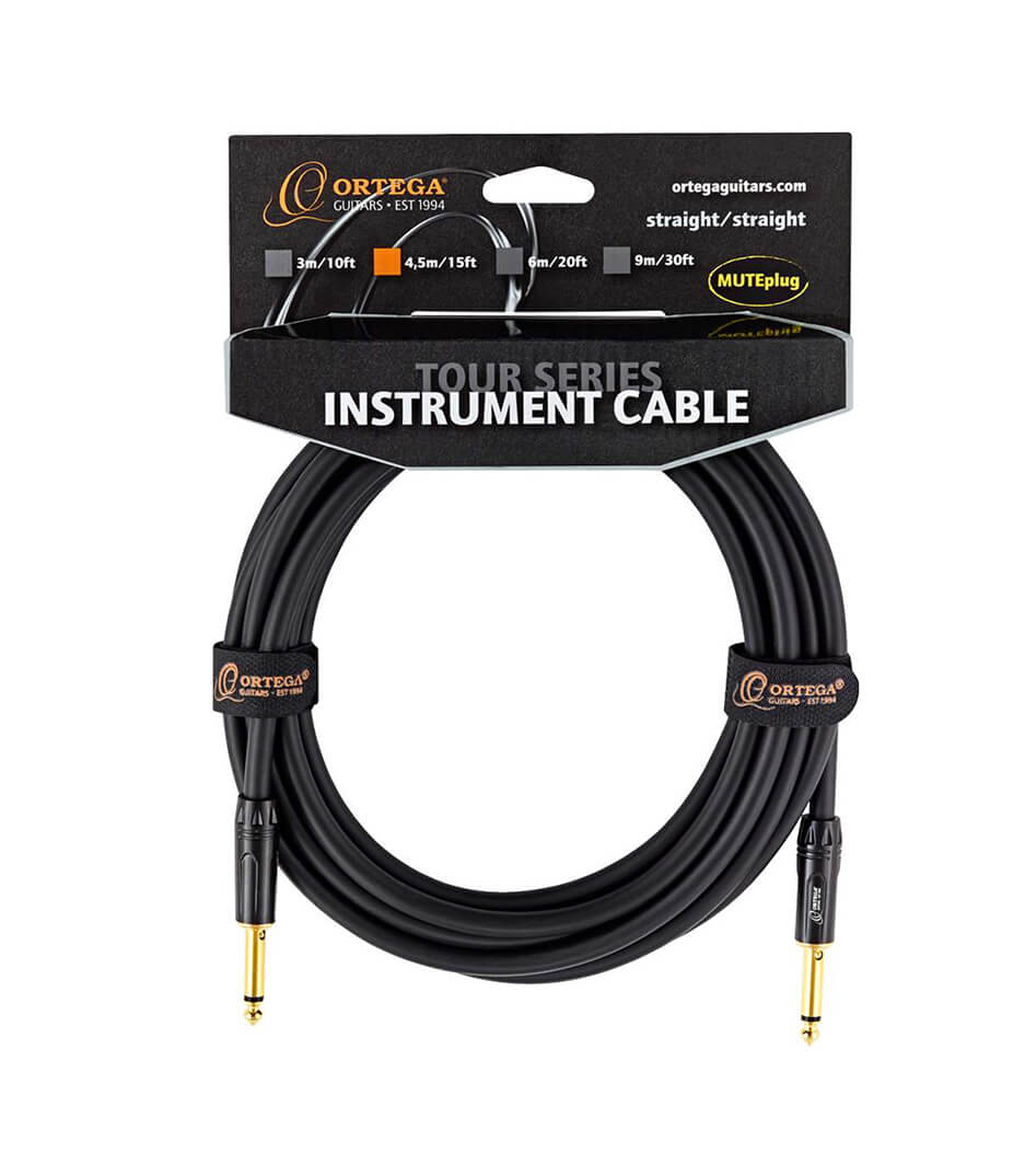 buy ortega otcis 30 instrument cable muteplug straight straig
