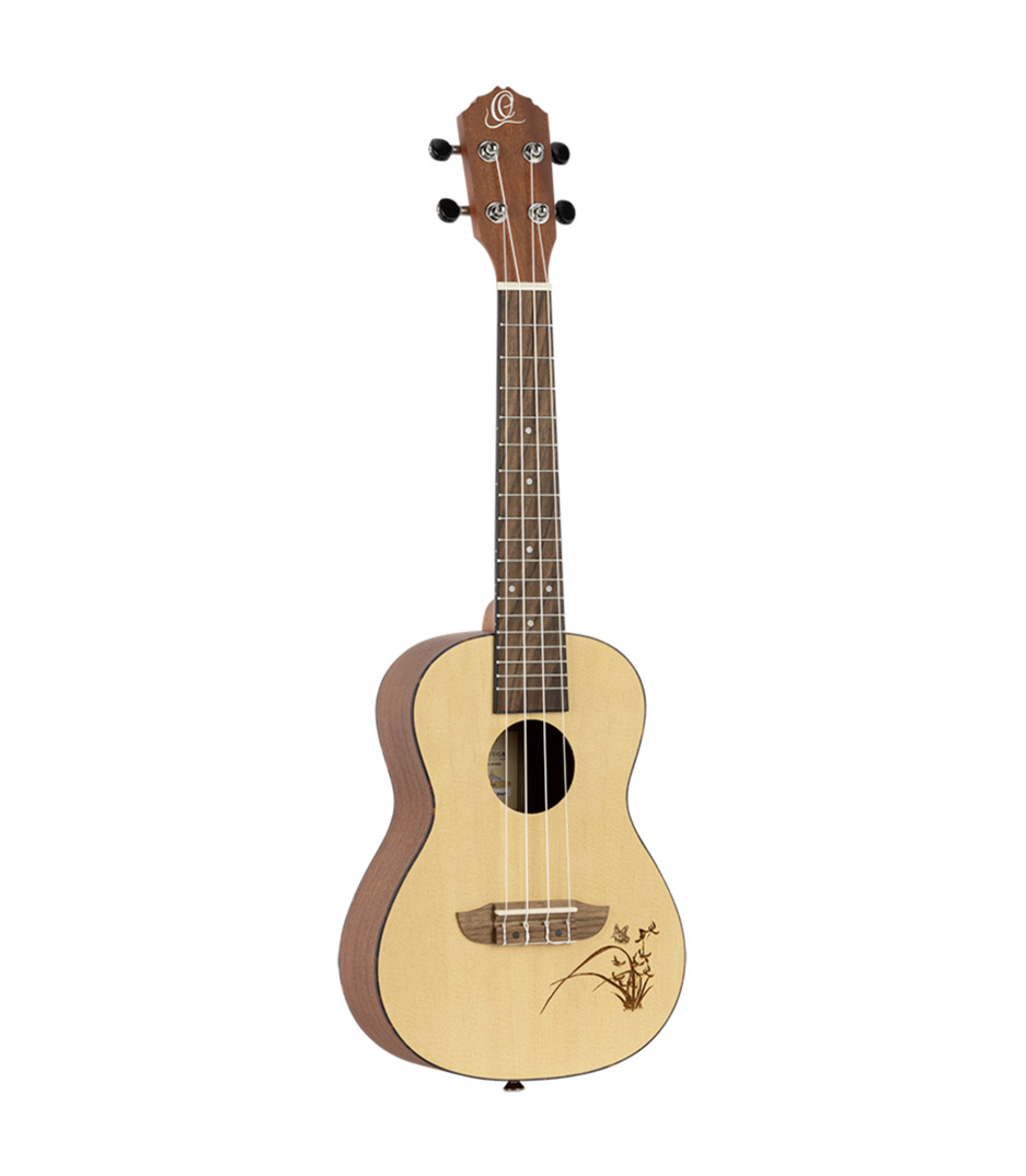 Ortega - RU5 Bon Fire Ukulele Concert Size Mahogany Back Sp