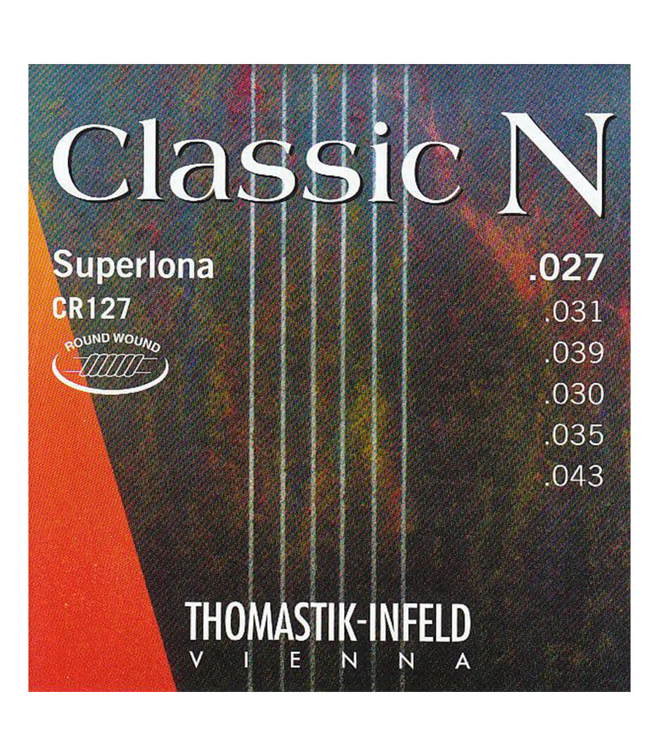 buy thomastik cr127 superlona set for classical guitar sil