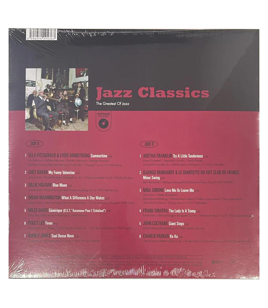 LPV JC Various Artists  Jazz Classics  LP - LPV-JC - Melody House Dubai, UAE