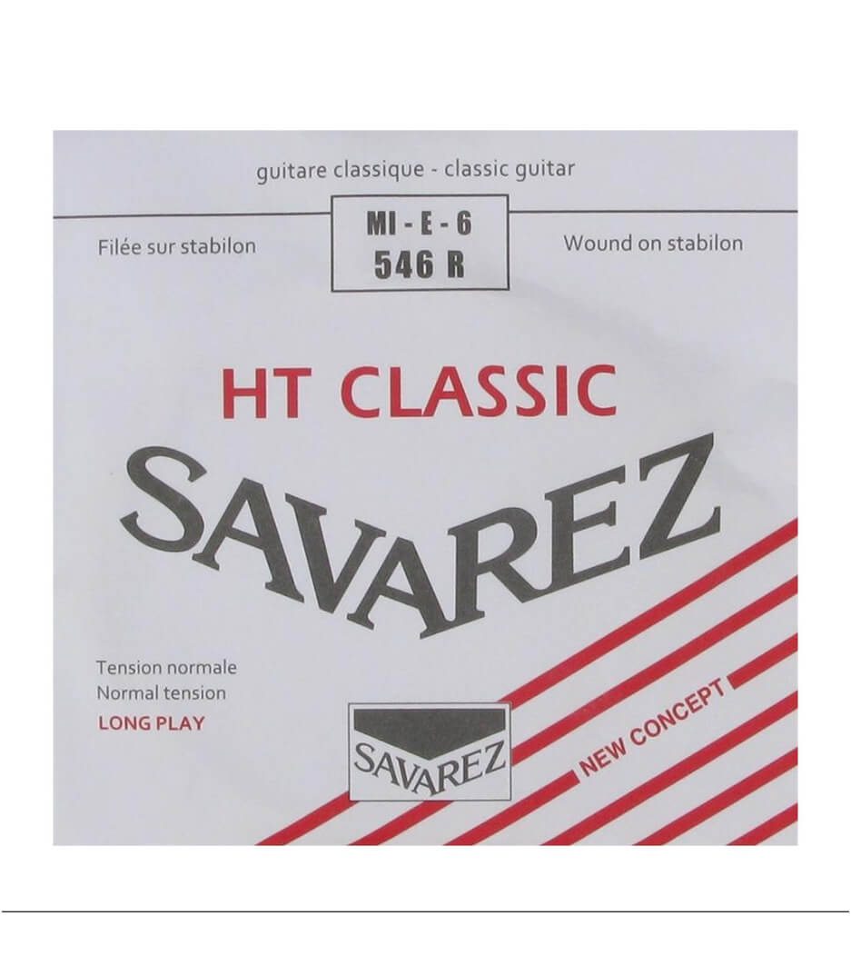 buy savarez mi e 6 nylon high tension single 6th e guitar stri