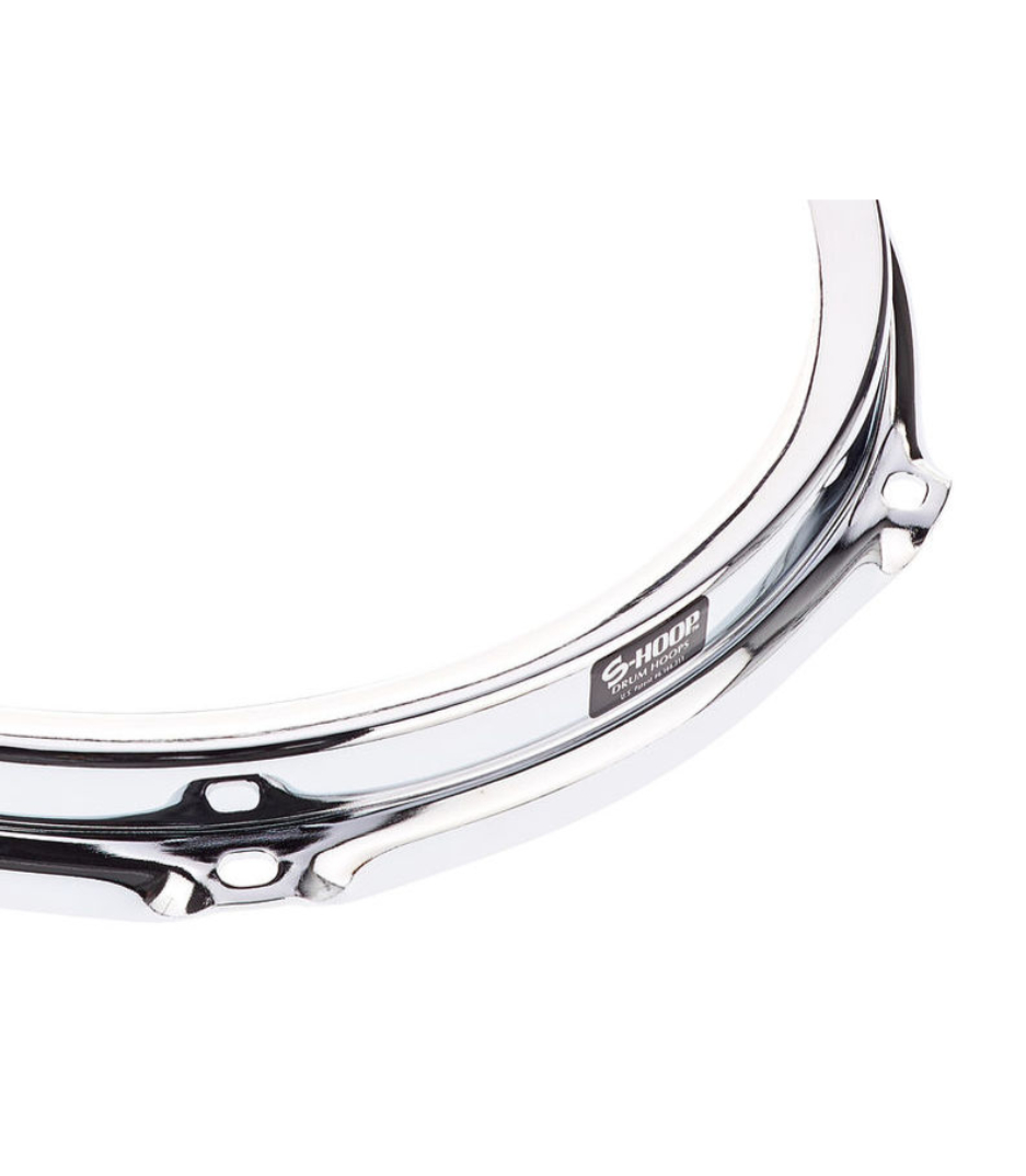 SH106 10 6 Hole Chrome Steel S Hoop - SH106 - Melody House Dubai, UAE