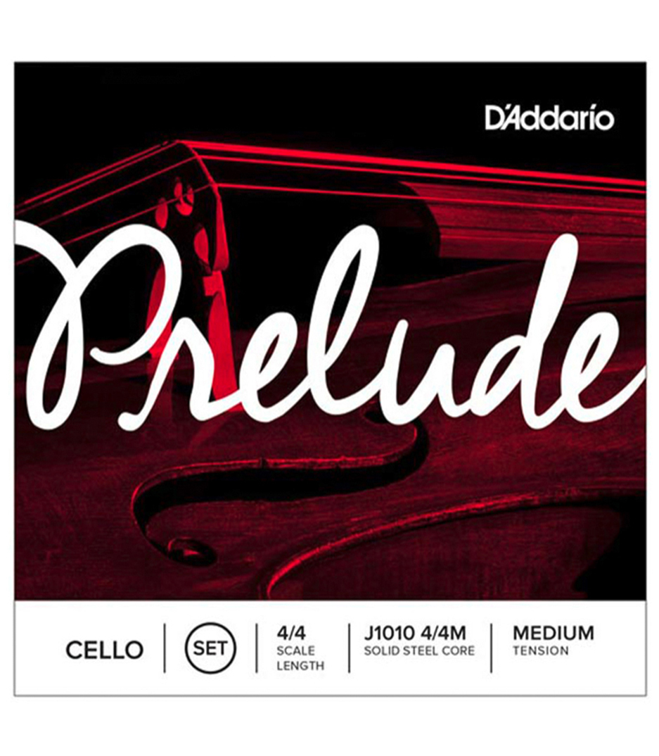 buy d'addario prelude cello string set 4 4 scale medium tension