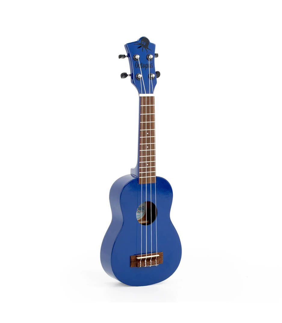 UK205 DB Octopus Soprano Ukelele outfit in dark bl - UK205-DB - Melody House Dubai, UAE