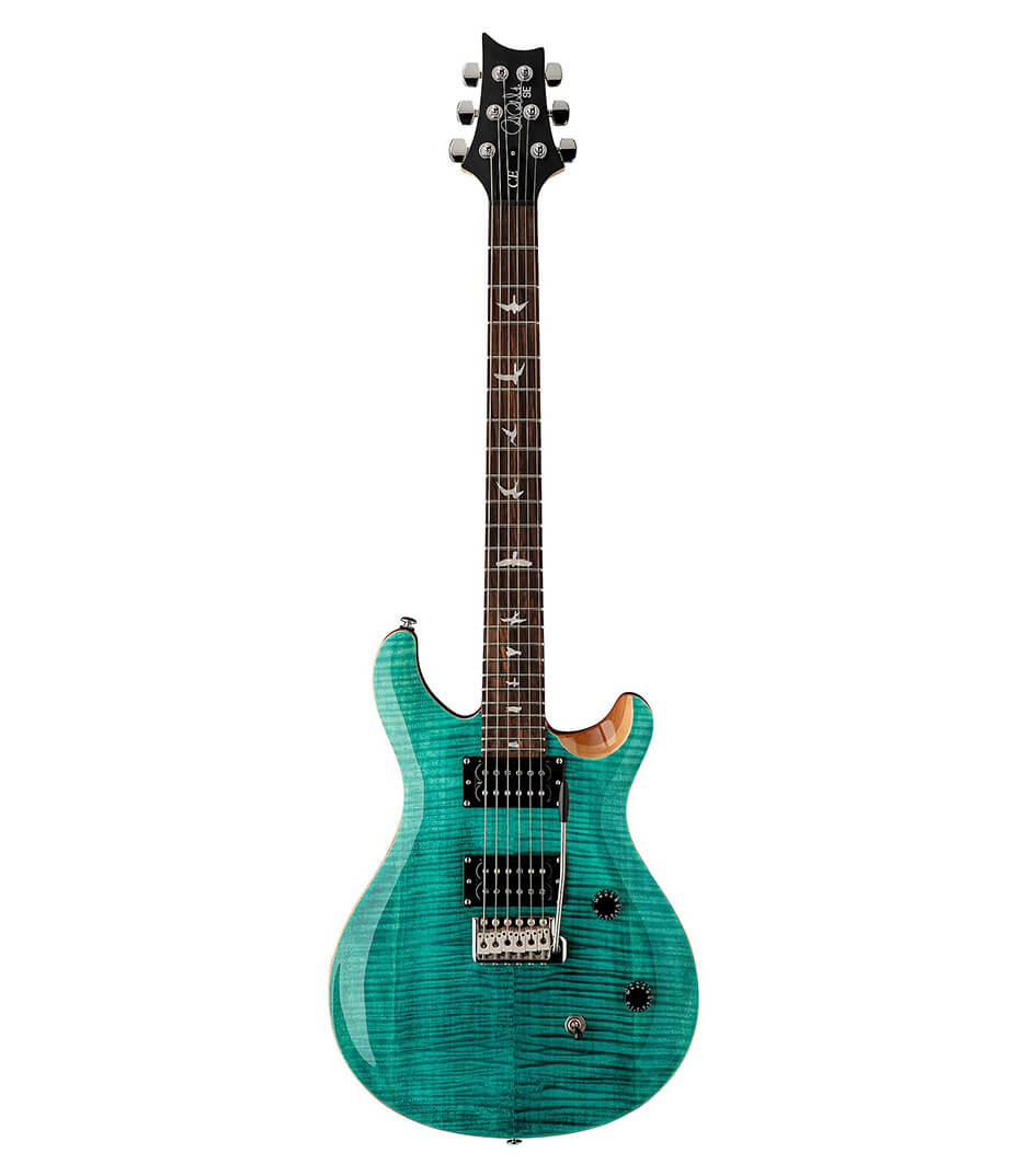 buy prs ce44tu se ce 24 electric guitar turquoise finish p
