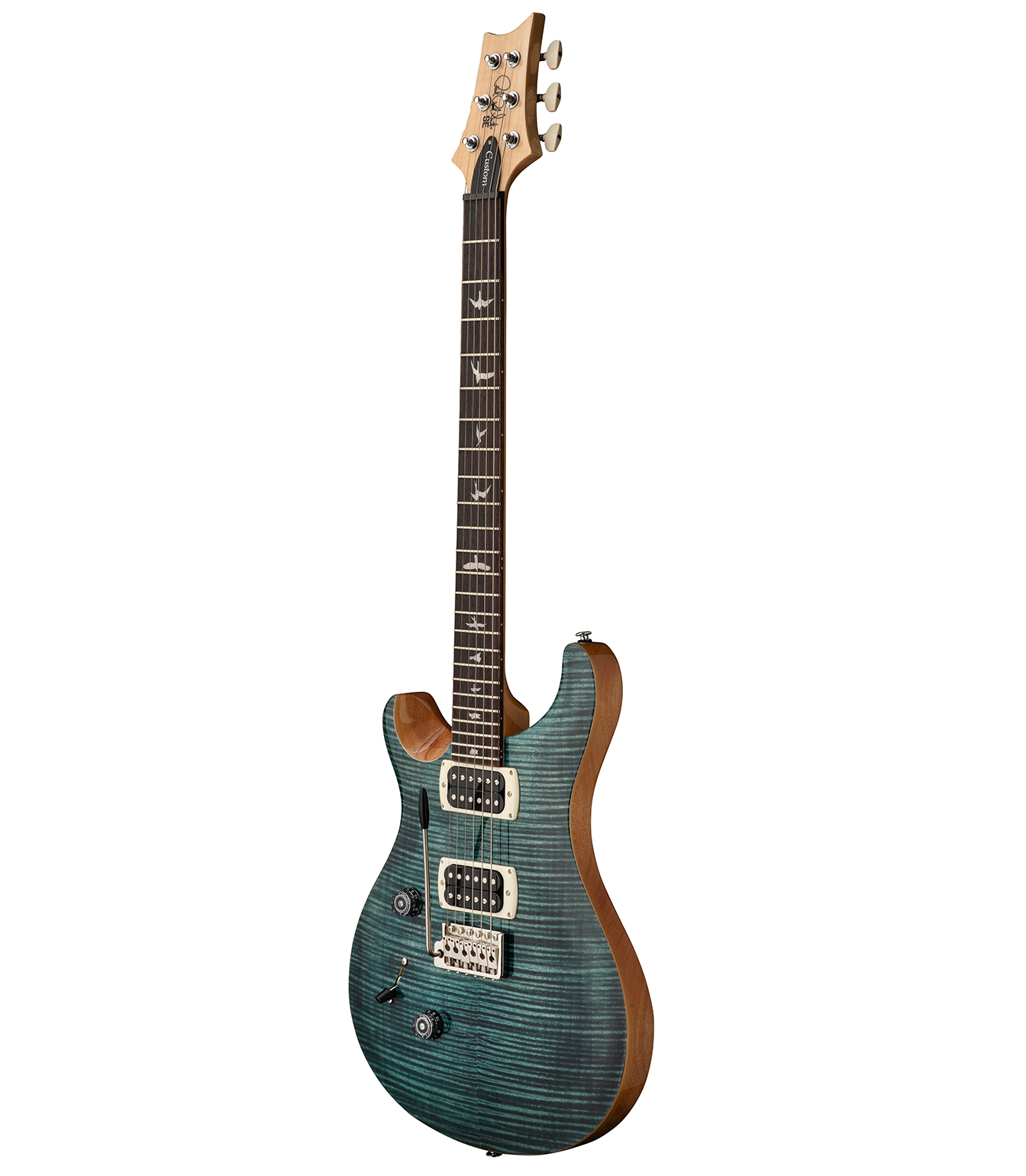 CL4FXRXN1SB SE Custom 24 Lefty Slate Blue Natural - CL4FXRXN1SB - Melody House Dubai, UAE