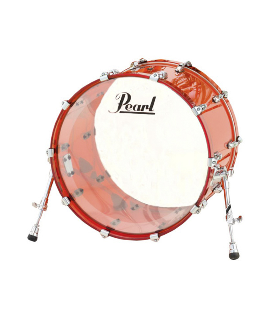 buy pearl crb2216so 22 x16 crystalbeat bass drum shell only
