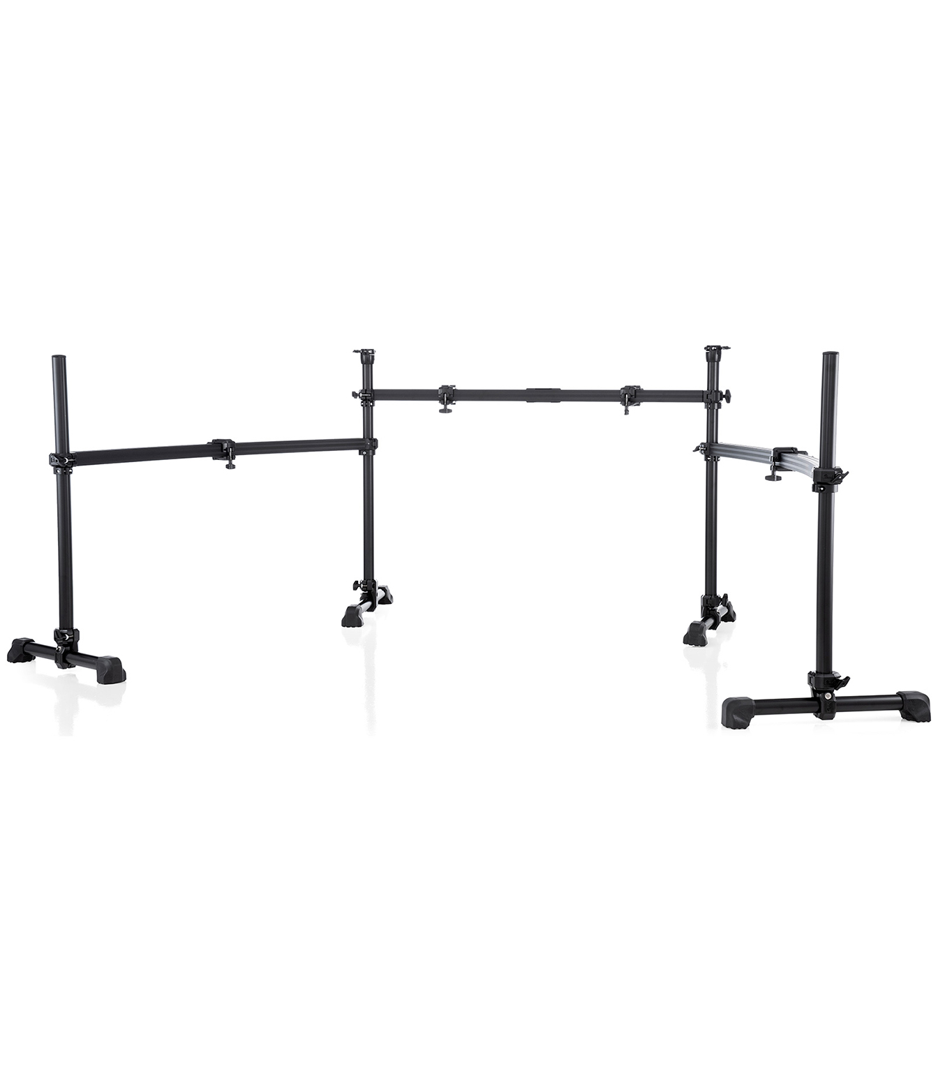 DR 513C B DRUM RACK 3 SIDE CURVE BLACK FINISH - DR-513C/B - Melody House Dubai, UAE