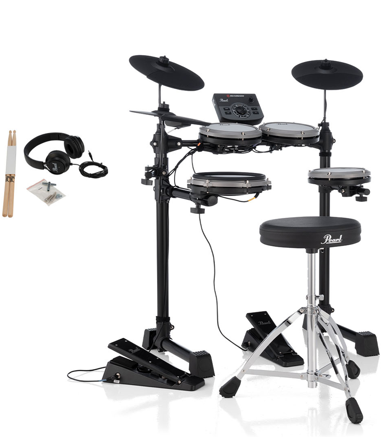 ERS1000 EROADSHOW COMPLETE ELECTRONIC DRUM SET - ERS1000 - Melody House Dubai, UAE