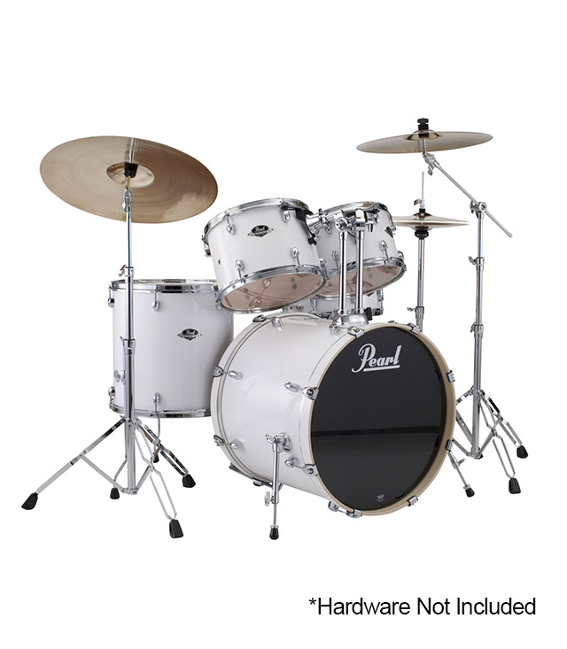 Pearl - Export Standard 5pc Drums Set Pure White Finish