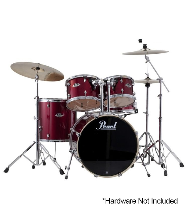 Pearl - Export Standard 5pc Drums Set Burgundy Finish