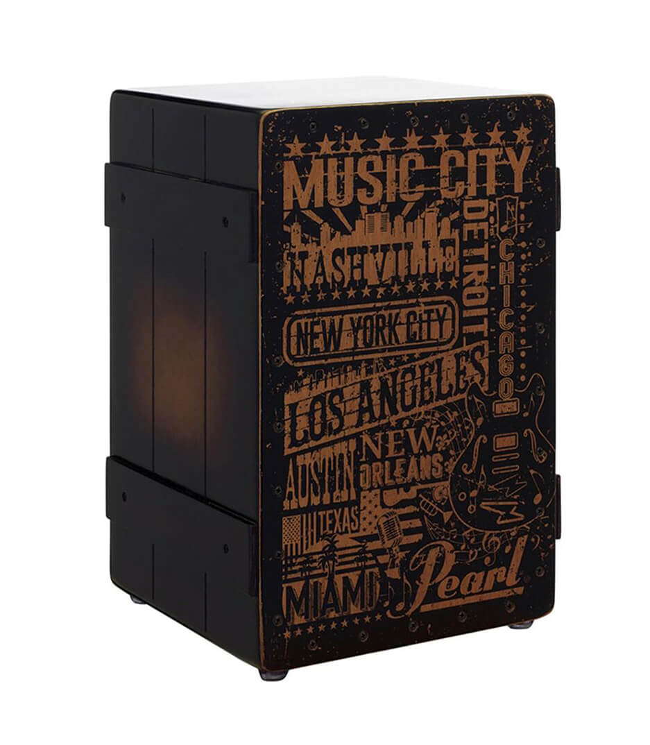 Pearl - PBC 122B Primero Cajon Music Town USA with Crate S