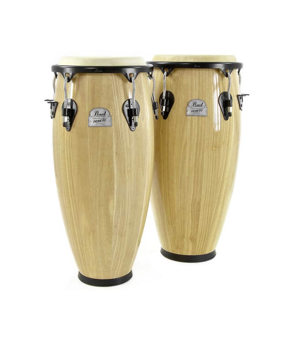 buy pearl primero wood conga set 10 11 natural finish