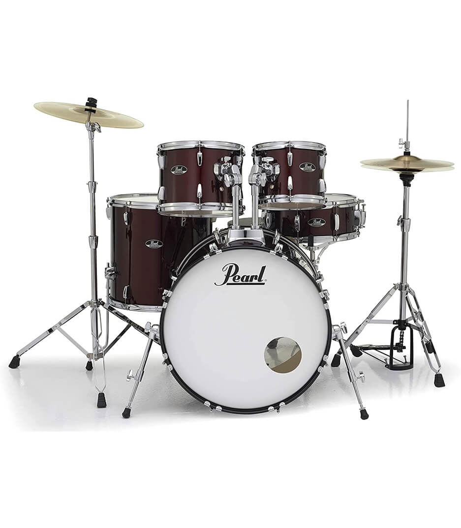 Pearl - Road Show 5pc kit w Hardware Cymbals Wine Red