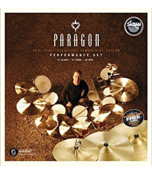 buy sabian paragon neil peart performance set