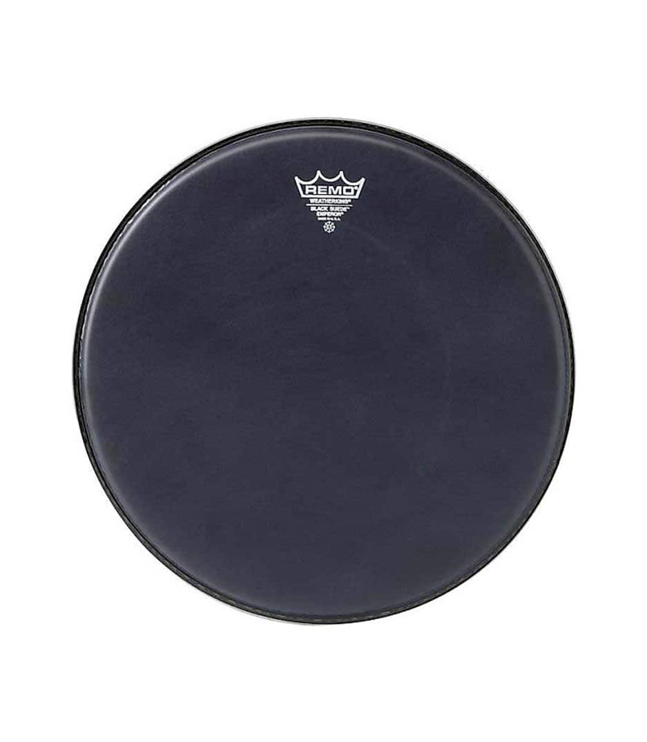 Remo - Emperor Black Suede10 Diameter