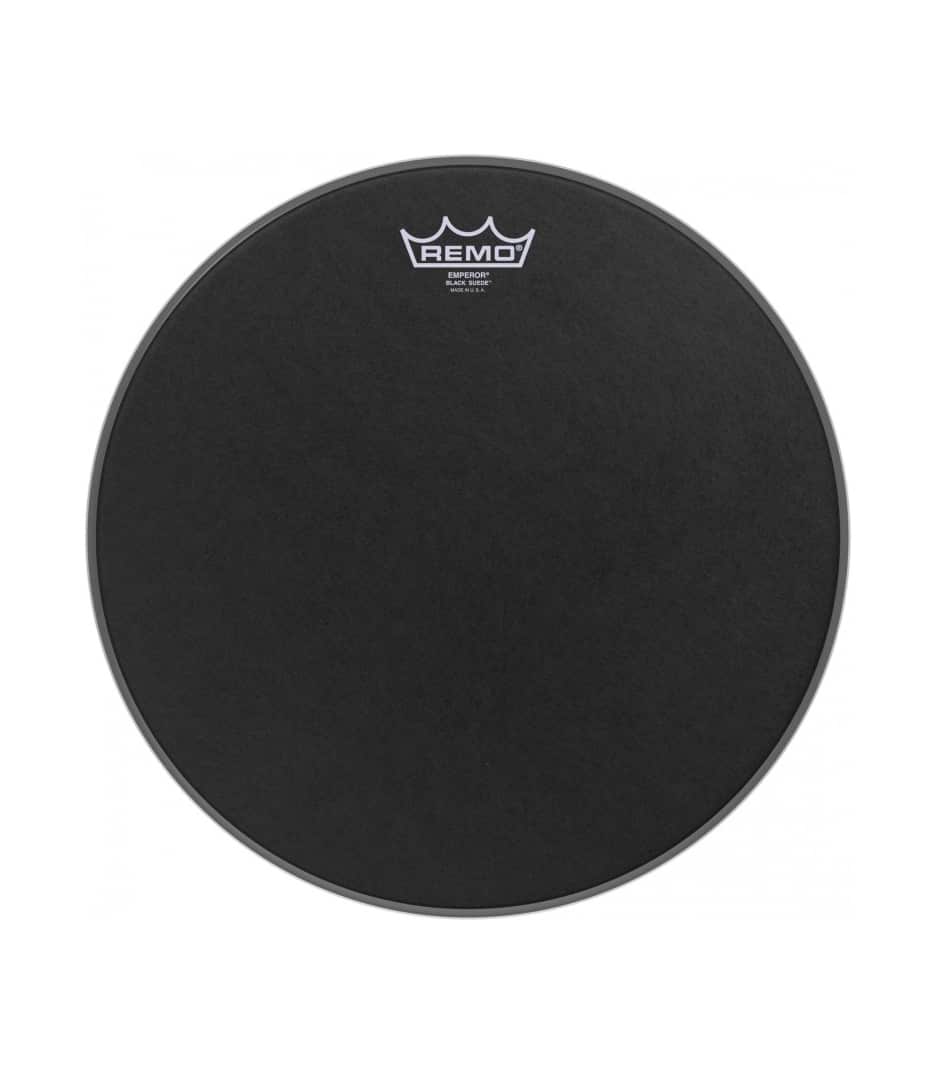 Remo - Emperor Black Suede 12 Diameter