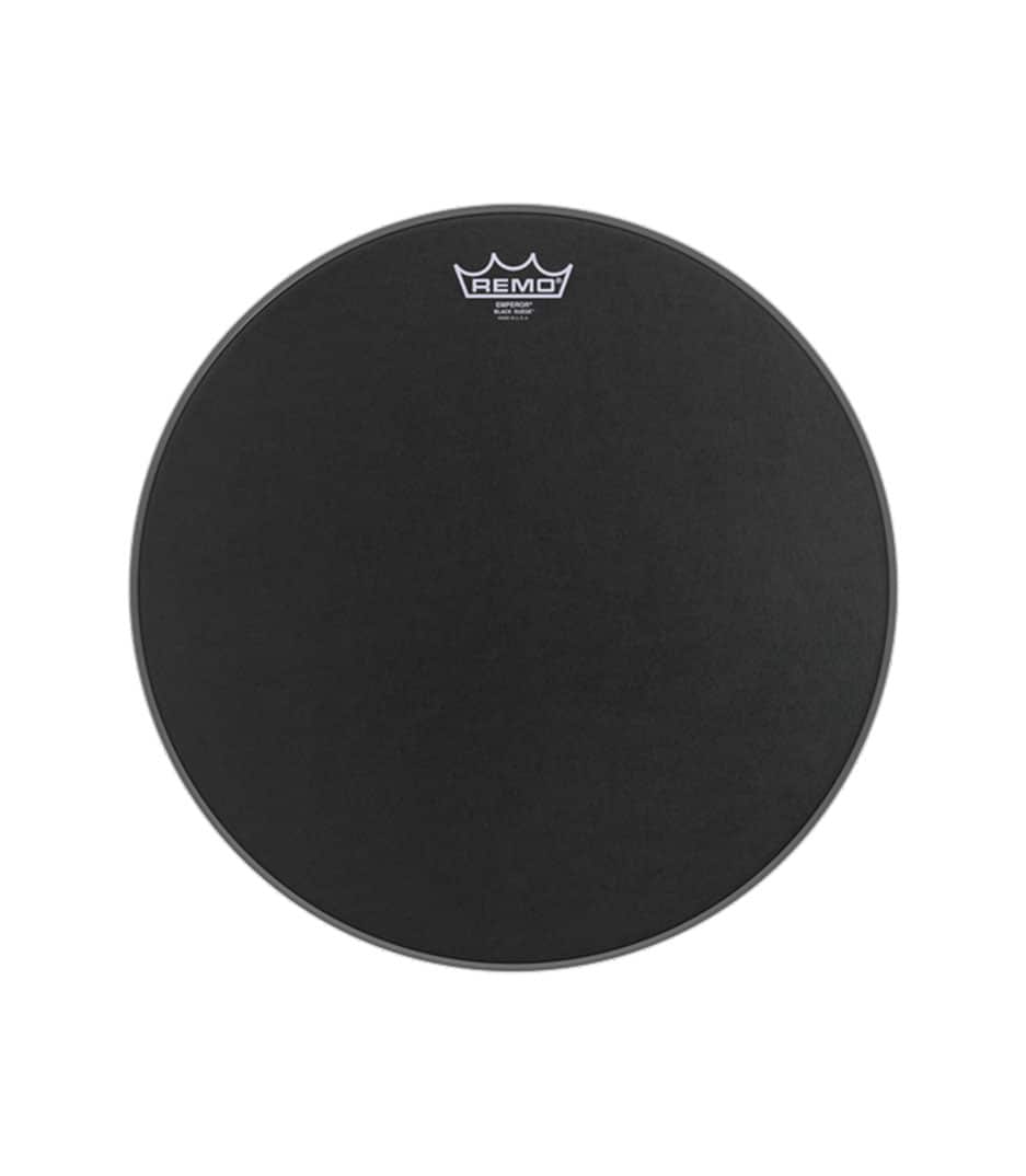 Remo - Emperor Black Suede 16 Diameter