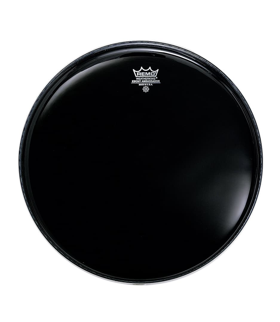 Remo - Batter AMBASSADOR EBONY 14 Diameter