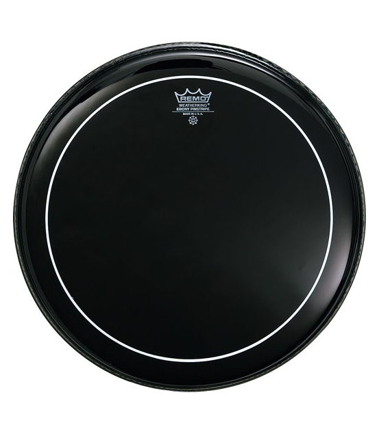 buy remo batter pinstripe ebony 8 diameter