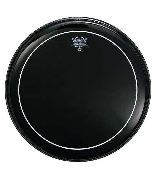 buy remo bass pinstripe ebony 20 diameter