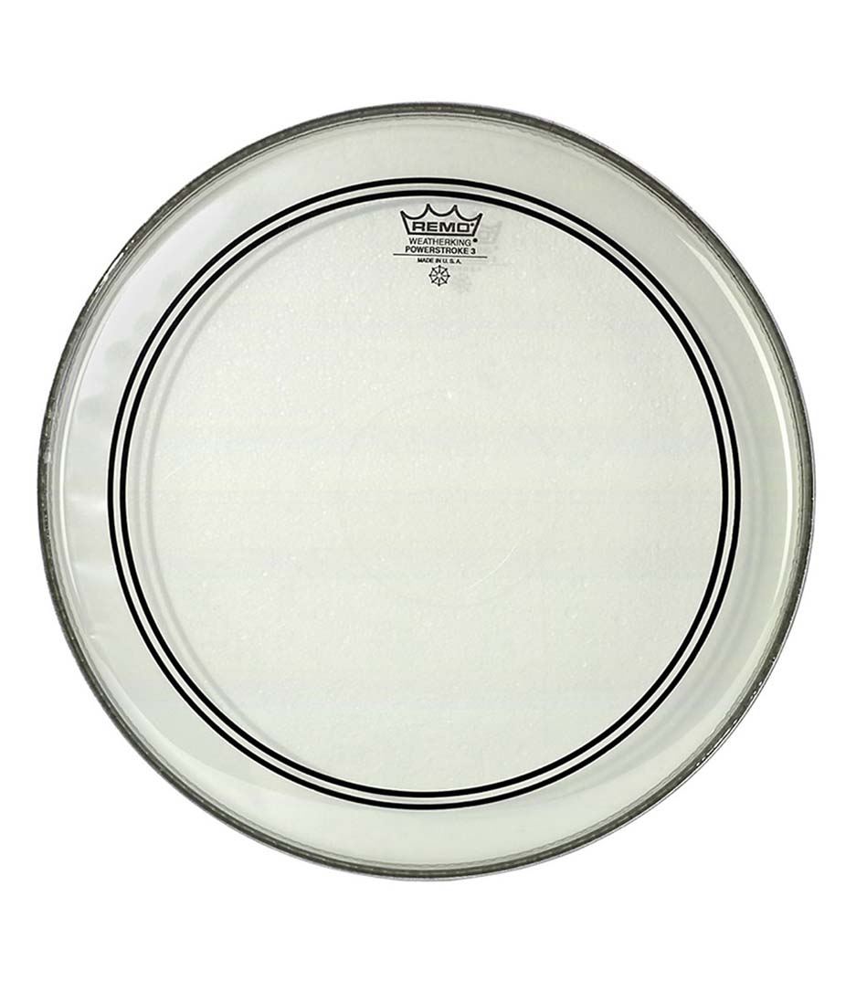 Remo - Bass POWERSTROKE 3 Clear 22 Diameter 2 1 2