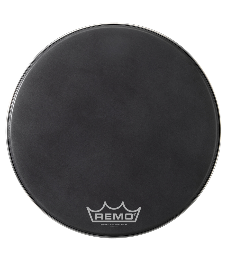 buy remo bass powermax black suede 20 diameter mp